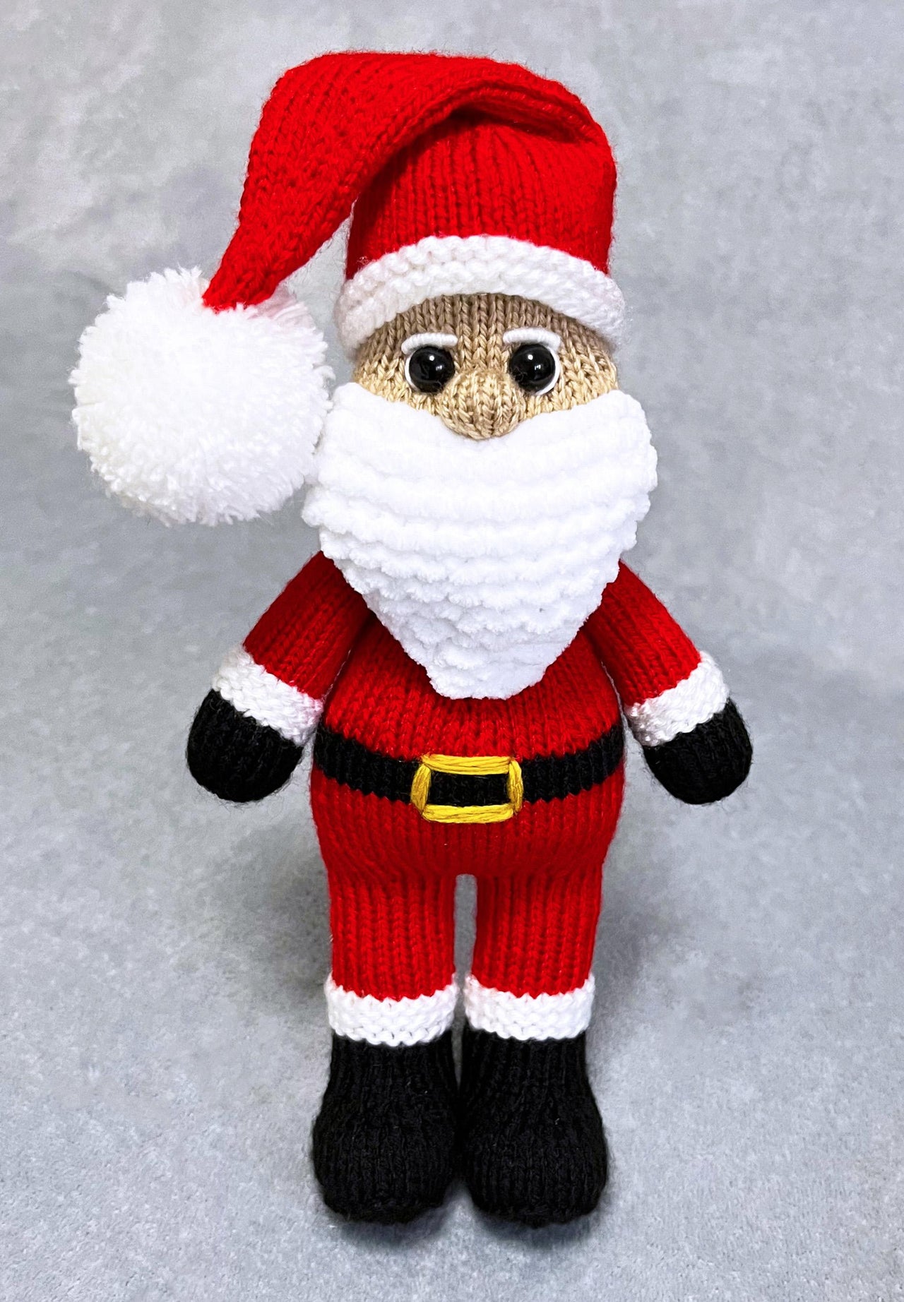 Santa on 2 needles