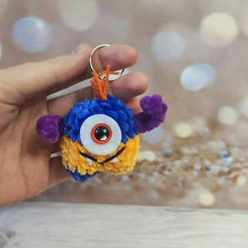 Soft pocket monsters keychain