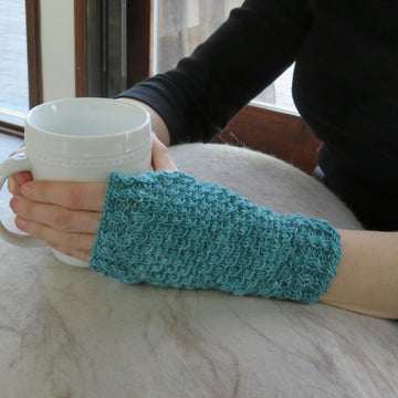 Mermaid Scales Fingerless Gloves