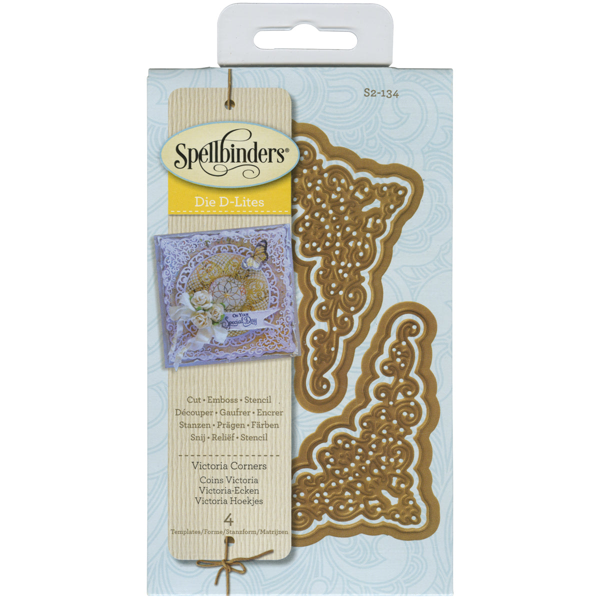 Spellbinders Shapeabilities Die D-Lites - Victorian Corners