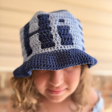 Hello Summer Mosaic Crochet Hat