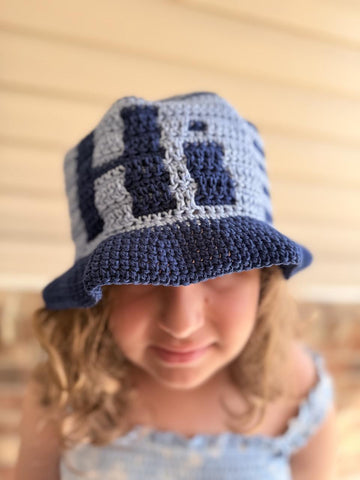 Hello Summer Mosaic Crochet Hat