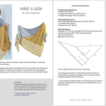 Make a Wish shawl