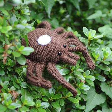 Lone Star Tick Amigurumi by OohLookItsARabbit