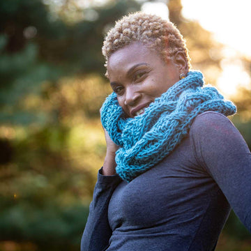 Cozy Cabled Cowl