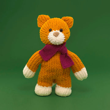 Cutie-pie Pets - Free Toy Knitting Pattern for Kids in Paintbox Yarns Chenille