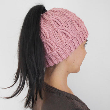Treccia Messy Bun Hat