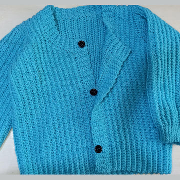 Round Neck Cardigan