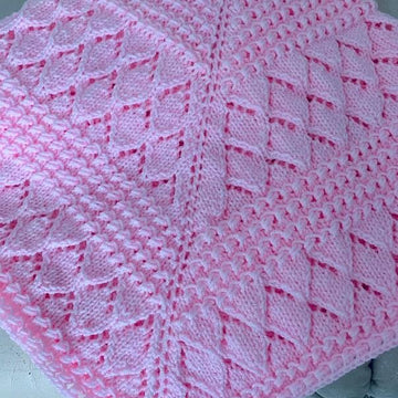 *CUDDLES and KISSES* baby shawl/blanket