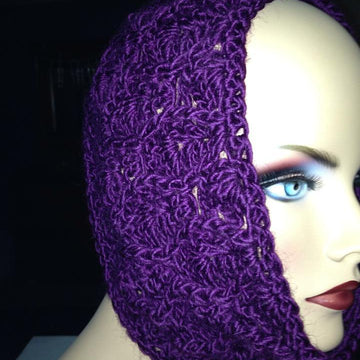Crochet Hooded Cowl Pattern Cobra Hoodie