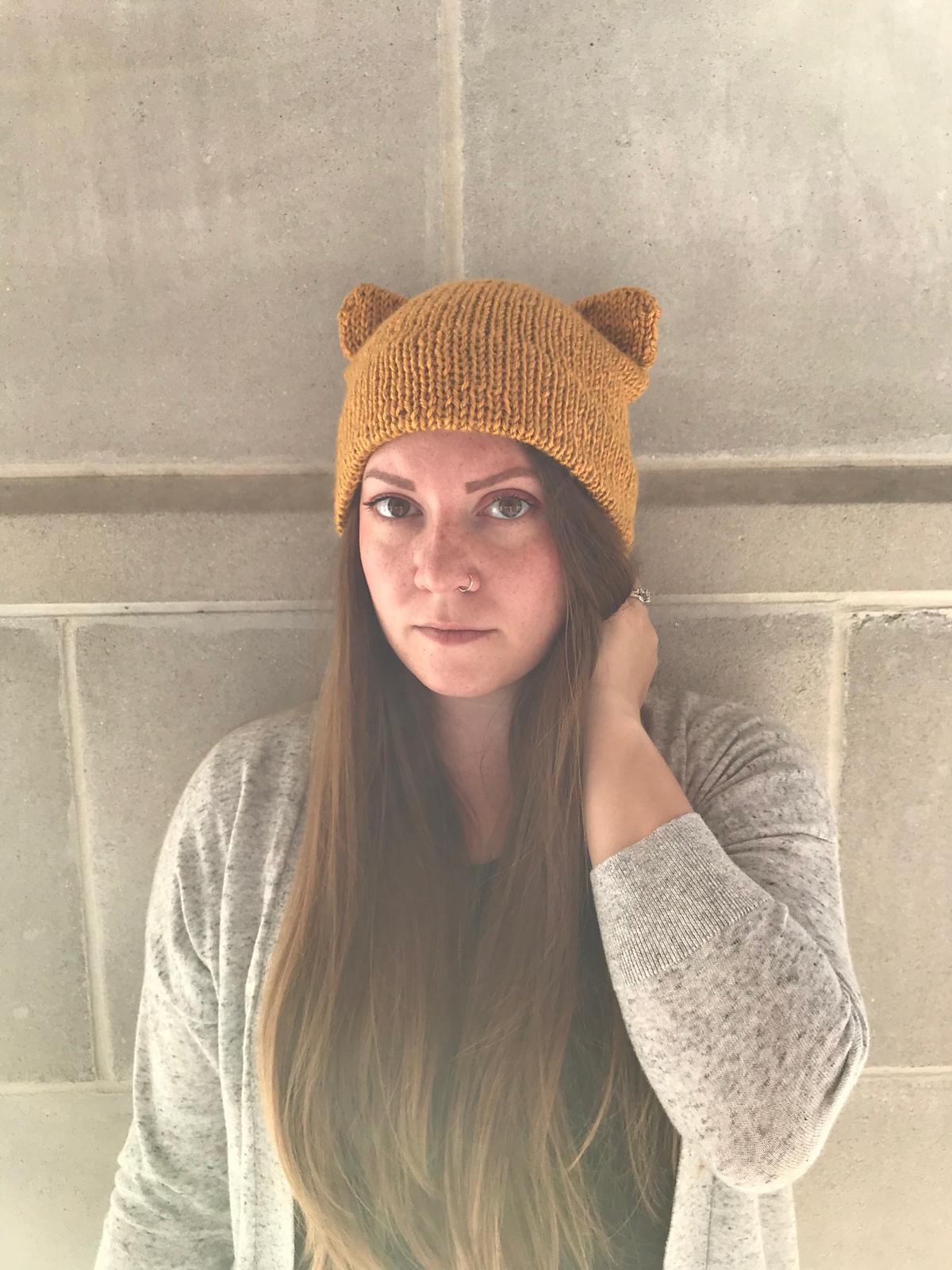 Double Brim Cat Hat