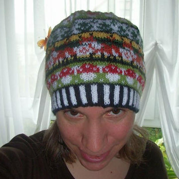 Fox in the forest beanie
