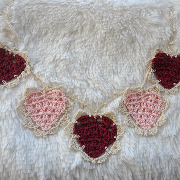 Vintage Heart Bunting