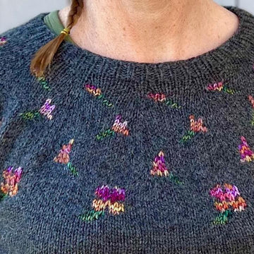 Floating Flowers Pullover