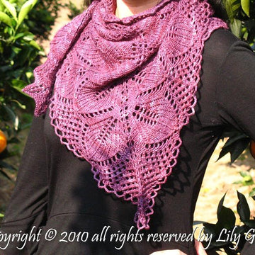 Poison Ivy Shawl