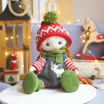 Knitting Toy Clothes Pattern - CHRISTMAS GNOME