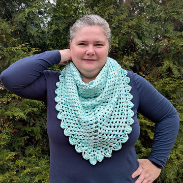Horizon Tunisian Shawl