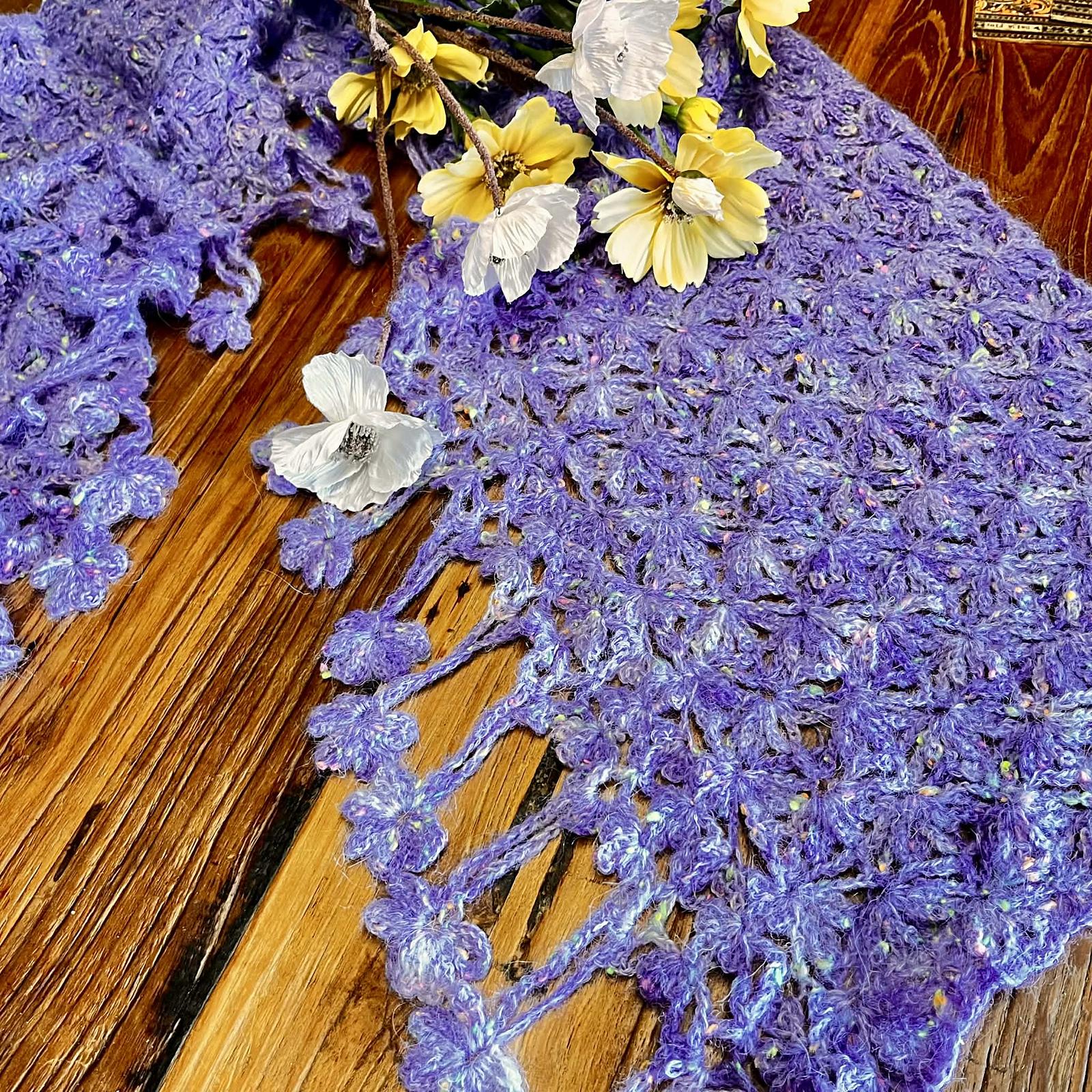 Violet Haze Shawl