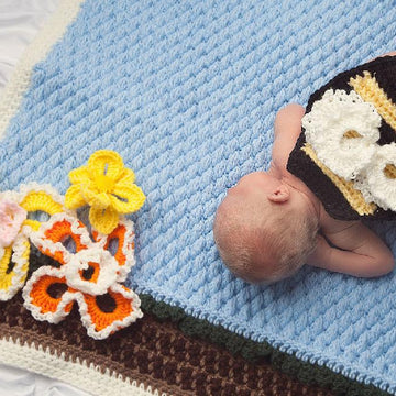 Spring Garden Photo Prop Sensory Mat