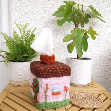 Cosy Cottage Tissue Box Cover
