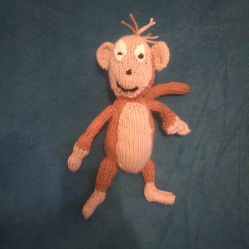 Knitted Monkey