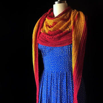 Wonder Woman Wrap (crochet)