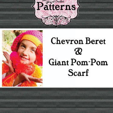 Pom Pom Beret & Scarf Set