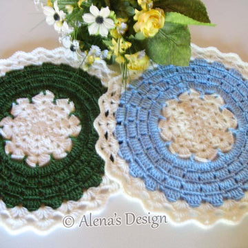 Blue Winter Placemat