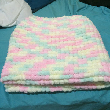 Rico Pom Pom Baby Blanket