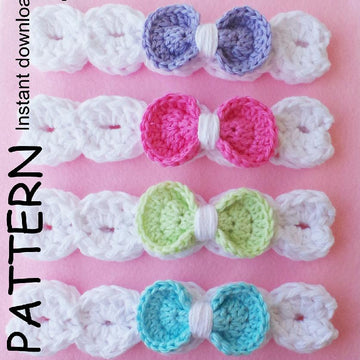 Crochet Headband pattern Cutie bow