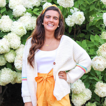 Happy Stripes Cardigan