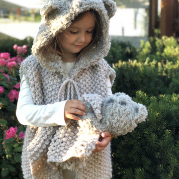 Erika vest and teddy