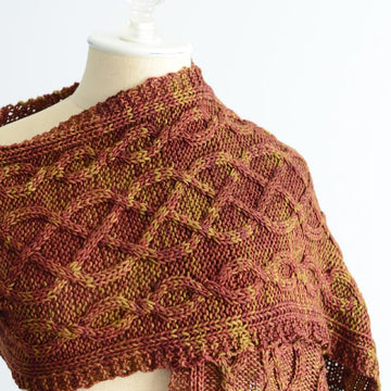 Nimue Cabled Wrap