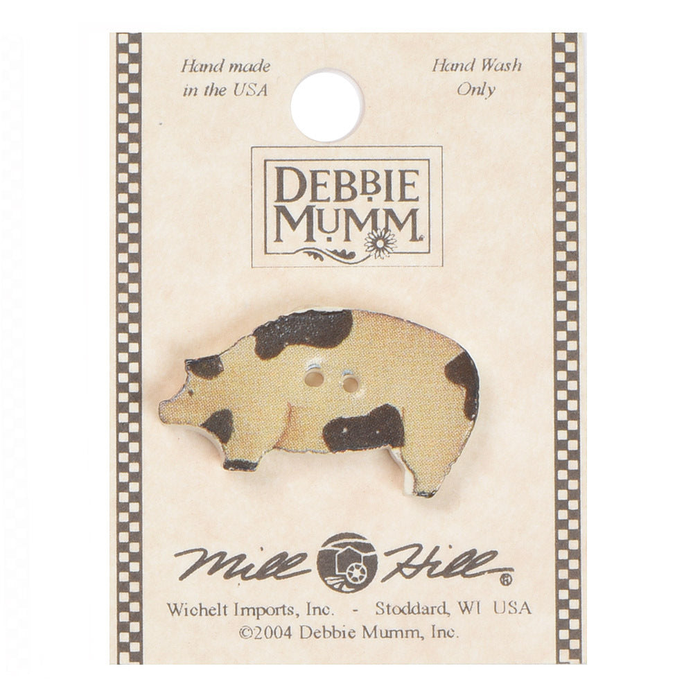 Mill Hill Button 43116 - Pig