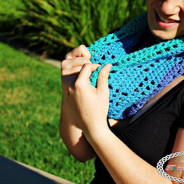 Filet Infinity Scarf