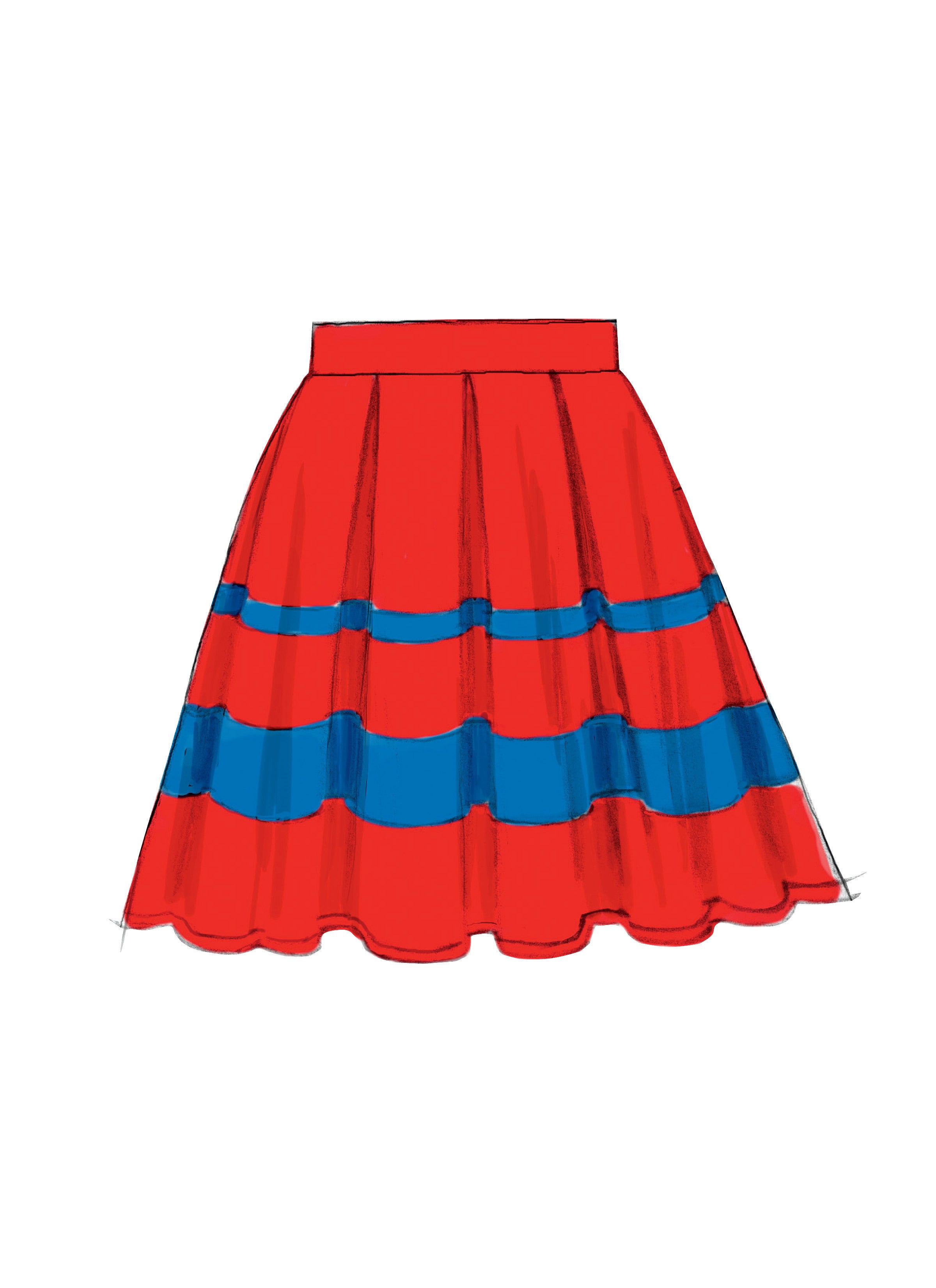 McCall's Misses' Skirts and Petticoat M6706 - Sewing Pattern