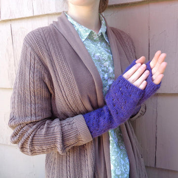 Eyelet Fingerless Gloves