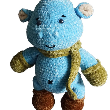 Crochet Pattern Hippo Bruno