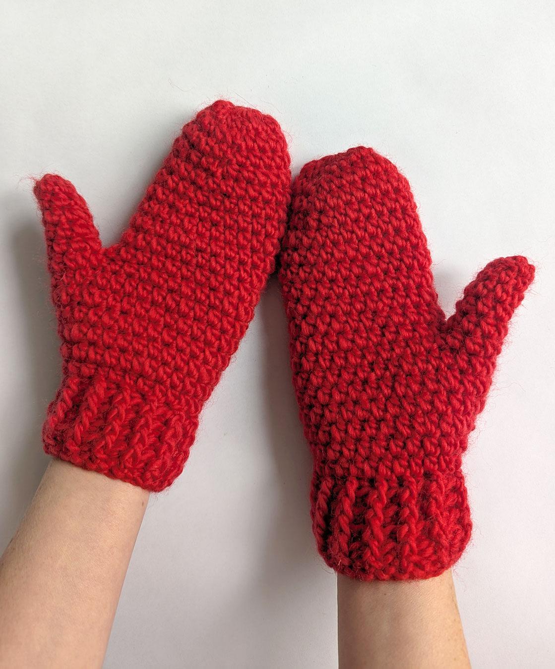 Chunky mittens