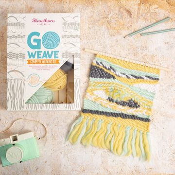 Hawthorn Handmade Go Weave Weaving Kit - Halcyon - WKHAL