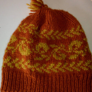 Two Color Andalusian Slouch Hat