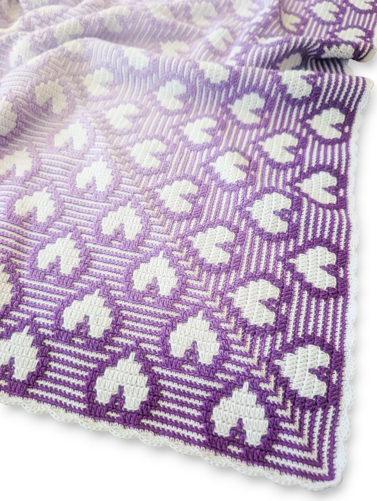 Hearts Go Round Blanket