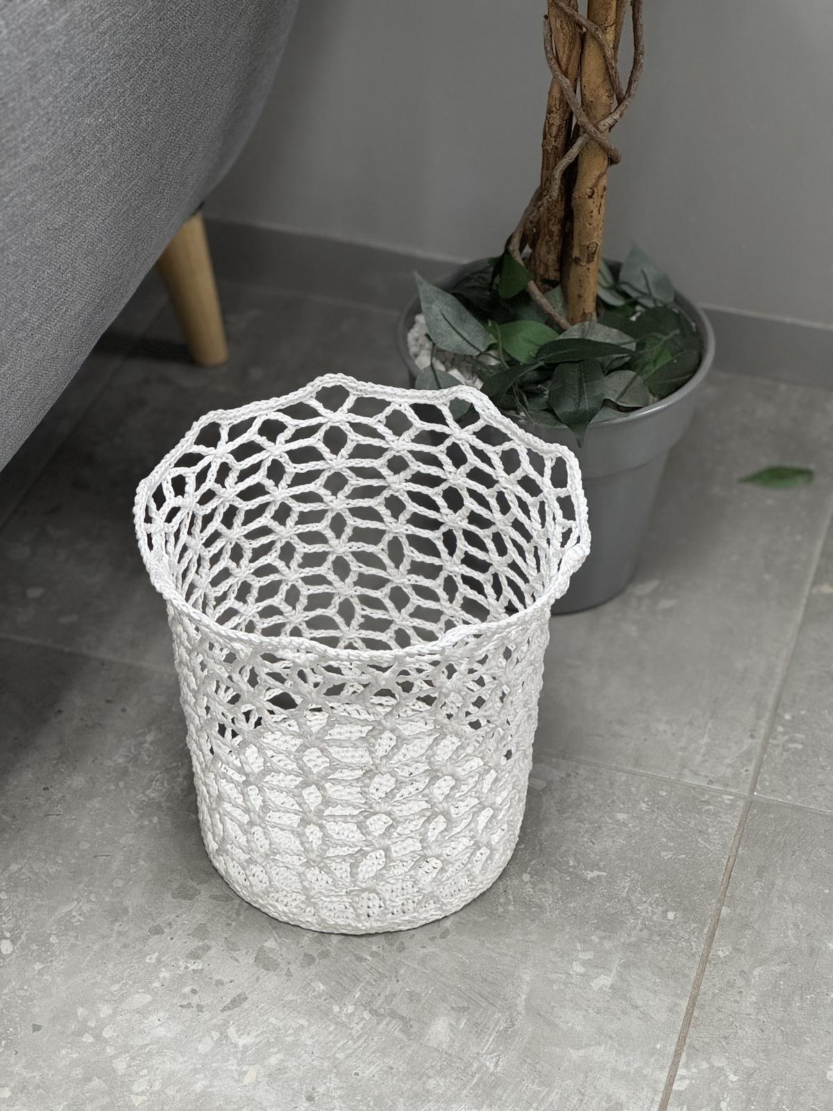 Star Lace Waste Paper Bin