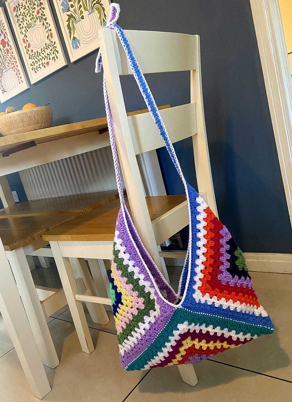 Granny Square Bag Crochet Pattern