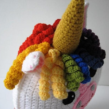 Rainbow Unicorn Pillow