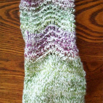 Bare Bones Toe-up Socks