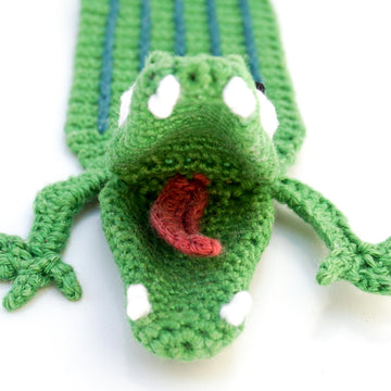 Crocodile Bookmark Crochet Pattern