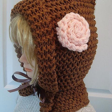 638 Beginner Knit Hood