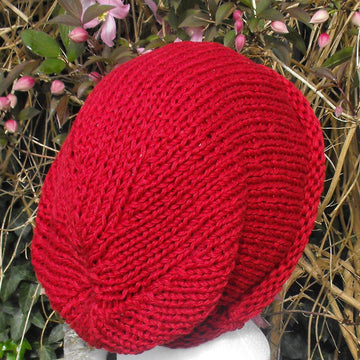 SUPERFAST ROLL BRIM SLOUCH HAT KNITTING PATTERN - MADMONKEYKNITS