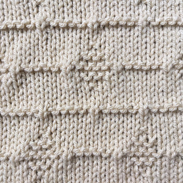 Diamante baby blanket